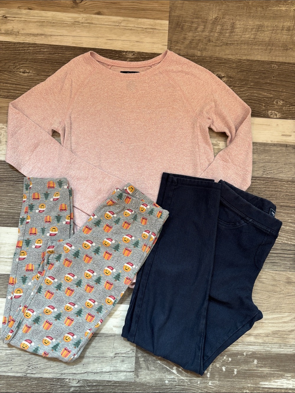GAP Light Pink Girls' Long Sleeve Tunic and 2 leggings